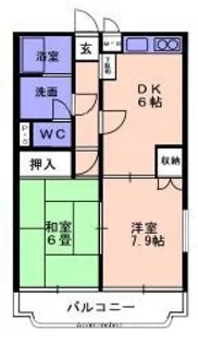 イデアルK【2階】の間取り
