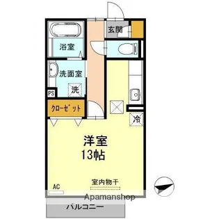 ナンシーコート【1階】の間取り