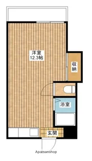 富士第六ビル【3階】の間取り