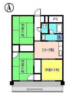 第90杉フラット【703号室】の間取り