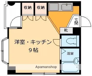 メゾン森田【3階】の間取り