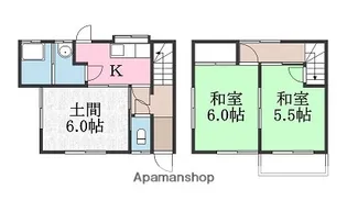 八多喜荘【1階】の間取り