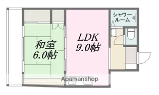 1LDKの間取り画像