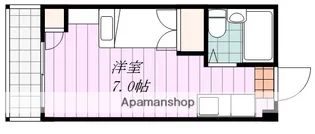 第8グリーンハイツ【406号室】の間取り