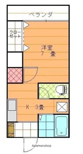 東一万ビル【3階】の間取り