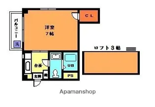 キャッスルEYAⅡ【5階】の間取り