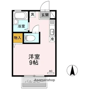セジュールはるる【2階】の間取り