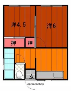 平岡ビル【3階】の間取り