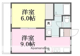 メゾン栗林【2階】の間取り