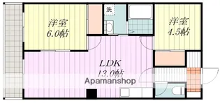 トロワボヌールⅣ【5階】の間取り