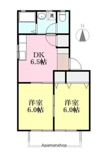 シプリア【102号室】の間取り