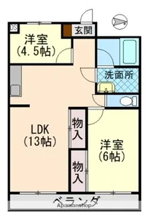 倖久三番町ビル【5階】の間取り