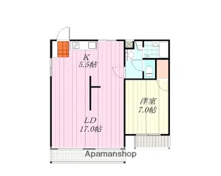 メイプルハウス【1階】の間取り
