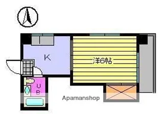 第22杉フラット【302号室】の間取り