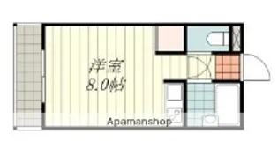 宮西マンション【502号室】の間取り