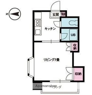 ジョイフル東野【410号室】の間取り
