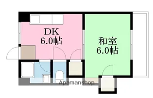 グリーンガーデン【3階】の間取り