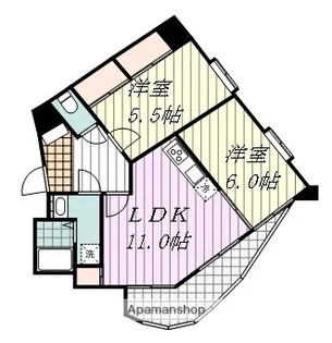 プレアール保免西【503号室】の間取り