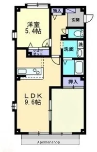 セレブレイト21【104号室】の間取り