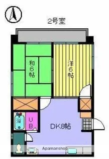 紅葉町フラット【3階】の間取り