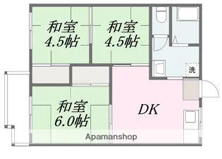 コーポAT【2階】の間取り
