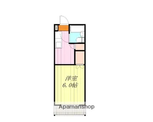 ドミトリーセルコ【3階】の間取り