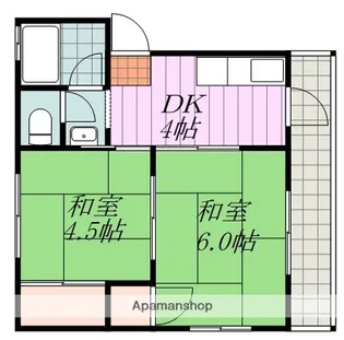 BRICOLAGE祝谷【1階】の間取り