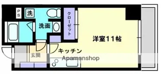 ヴィゴーレ本町【2階】の間取り