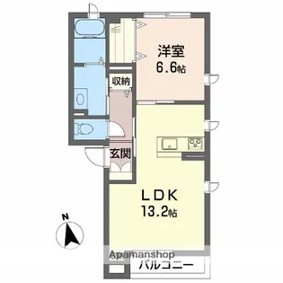 サン・レガーロ【3階】の間取り