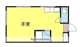 B−CUBE【102号室】の間取り