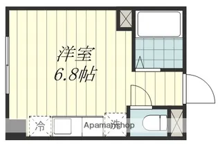 AVENIR鉄砲町【7階】の間取り