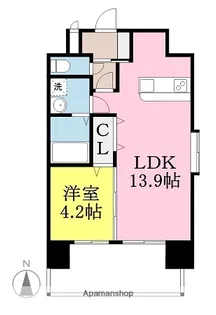 サザンステラ【502号室】の間取り