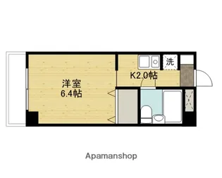 メゾン・ド・メール【406号室】の間取り