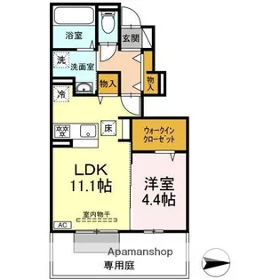 ジョリーメゾン【1階】の間取り