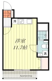 愛媛県松山市今在家1丁目【テラスハウス】の間取り