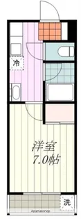 参川第5マンション【306号室】の間取り