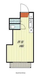 トロワボヌール北久米【4階】の間取り