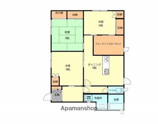 ハイツアオイ【1号室】の間取り
