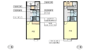 レオネクストミイソレイユ【205号室】の間取り
