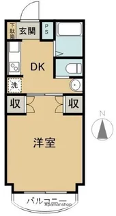マルイブーゲンビリア【1階】の間取り