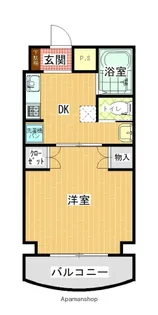 マルイブーゲンビリア【2階】の間取り