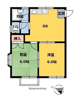 シティーセブン【2階】の間取り