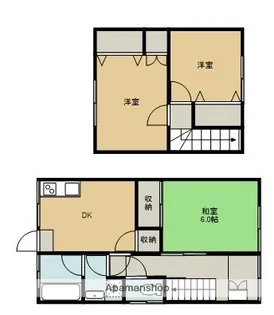 愛媛県西条市大町【一戸建】の間取り