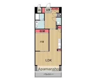マルイラベンダーヒルズ【5階】の間取り