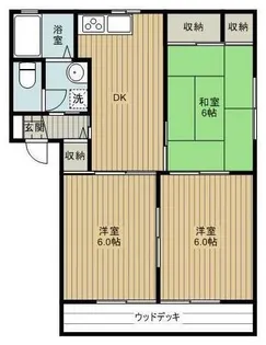 フォレストガーデン【1階】の間取り
