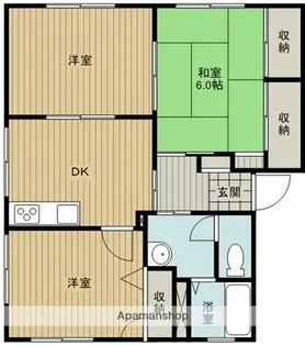 フォレストガーデン【2階】の間取り