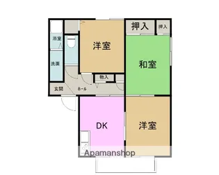 フォレストガーデン【1階】の間取り