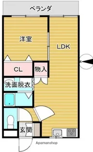 グレース河上【3階】の間取り