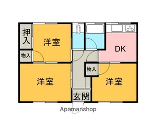 愛媛県西条市古川甲【一戸建】の間取り
