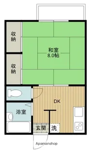 サンハイツK【2階】の間取り
